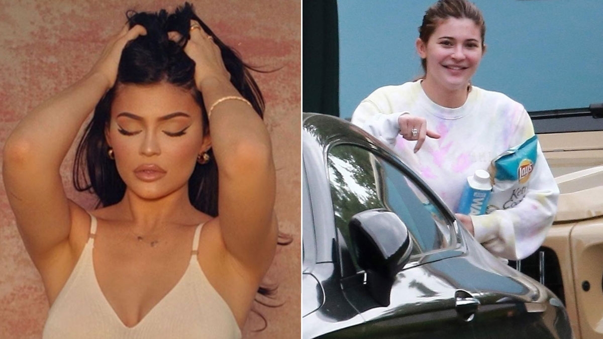 Kylie Jenner: Paparazzi schießt Bild von Kylie ohne Makeup