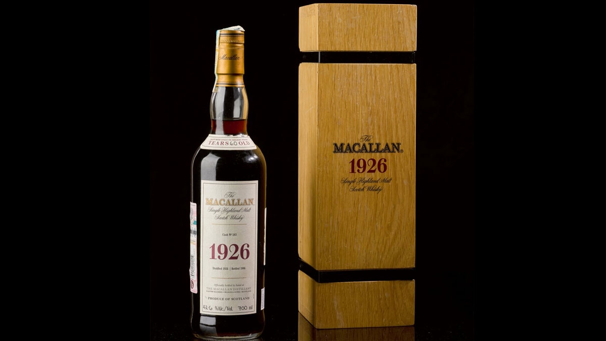Macallan 1926 Single Malt: Der teuerste Whisky der Welt für 1,7 Millionen Euro