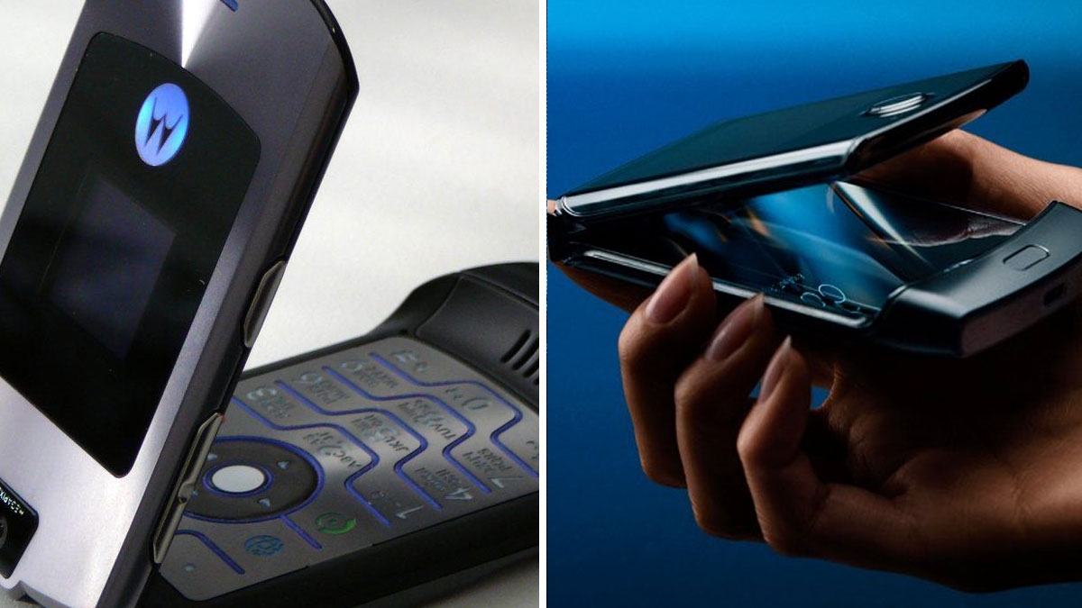 Motorola stellt neues klappbares Handy „Razr“ vor