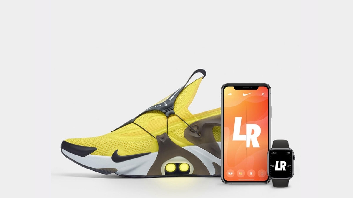 Nike Adapt Huarache: Die Sneaker lassen sich per Sprachbefehl oder App zuschnüren