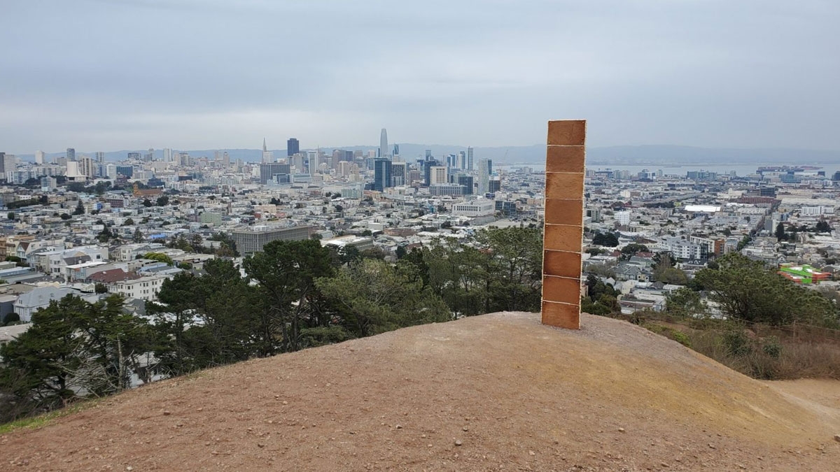 San Francisco: Monolith aus Lebkuchen aufgetaucht