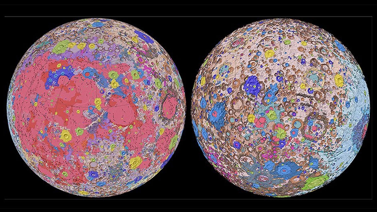 Forscher des USGS veröffentlichen die genaueste Mondkarte