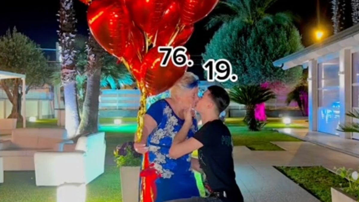 19-jähriger TikToker heiratet 76-jährige Freundin