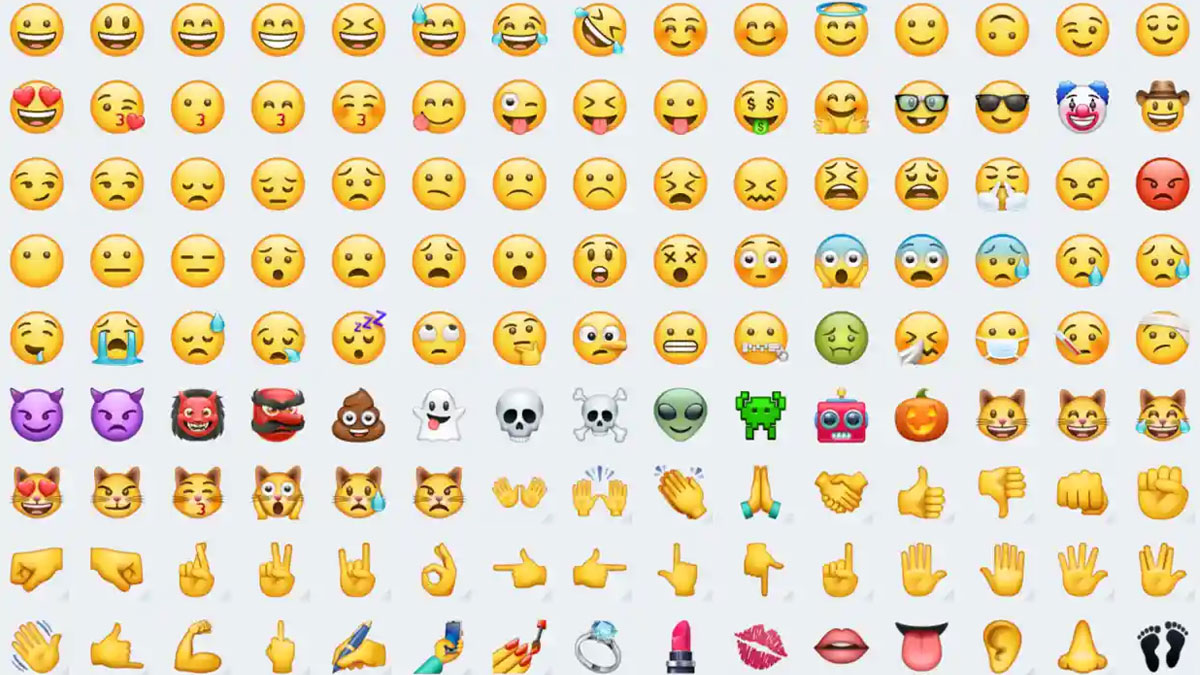 Emojis und ihre Bedeutung ► Diese Liste erklärt die Symbole!