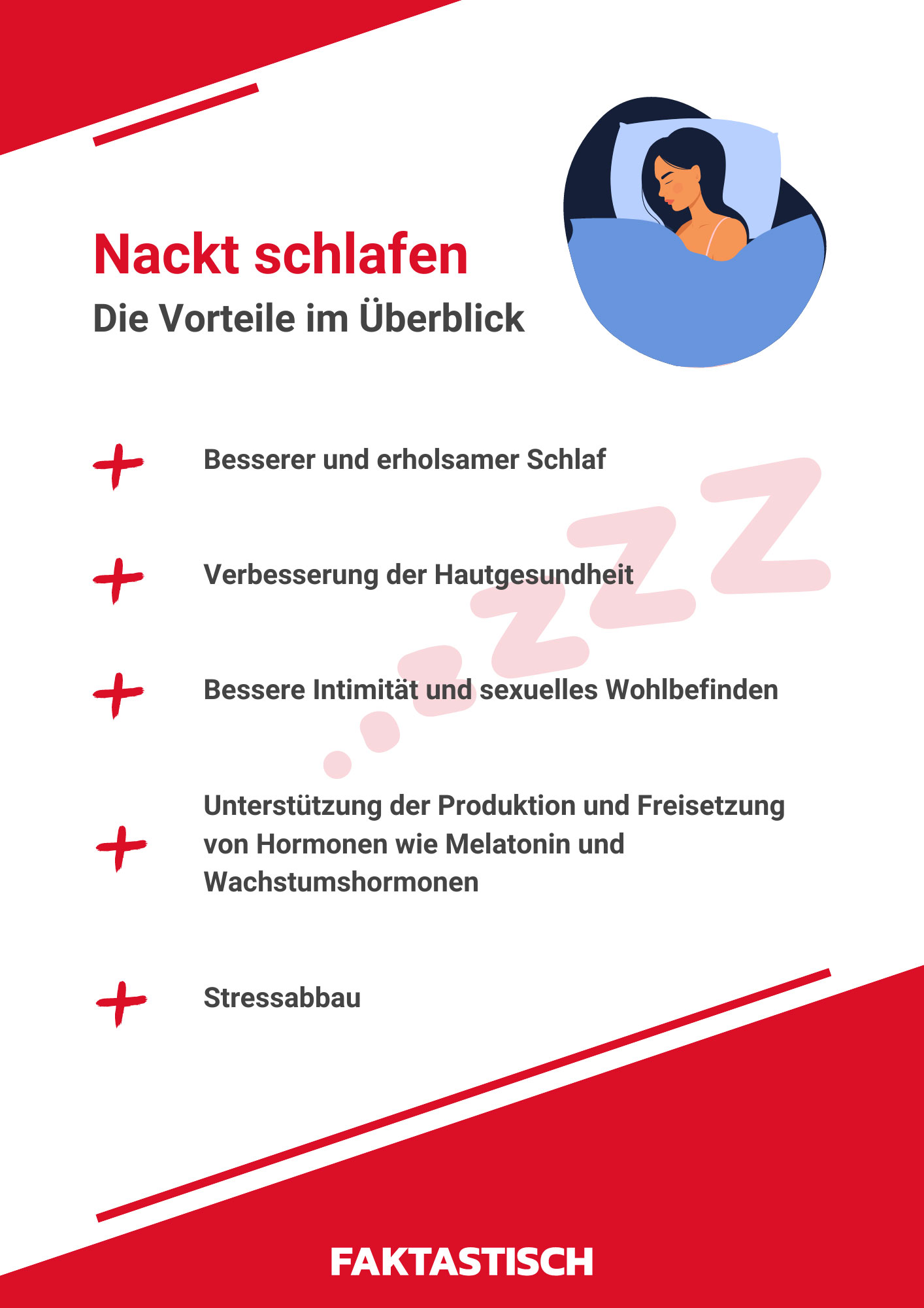 Nackt schlafen das sind die Vorteile!
