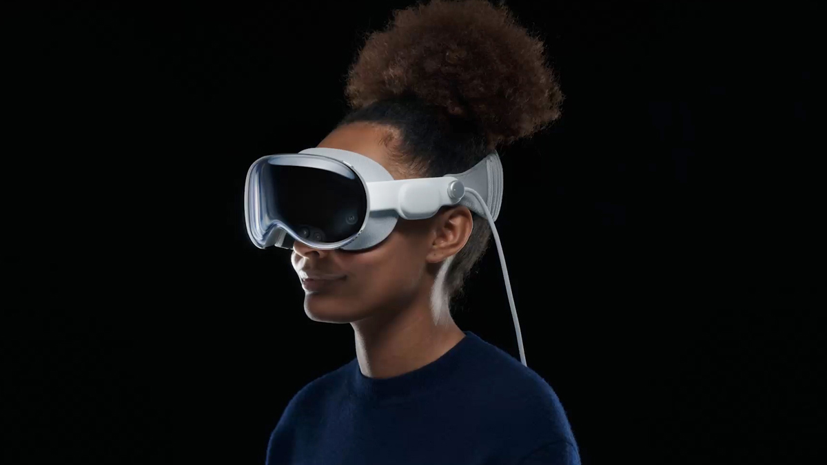 Vision Pro: Apple stellt neues VR/AR-Headset vor