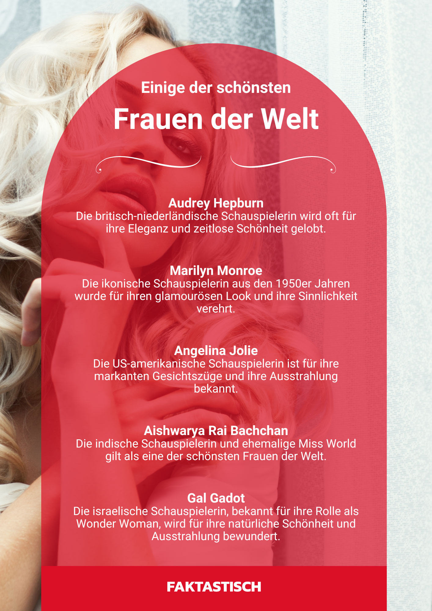 Das ist die schönste Frau der Welt